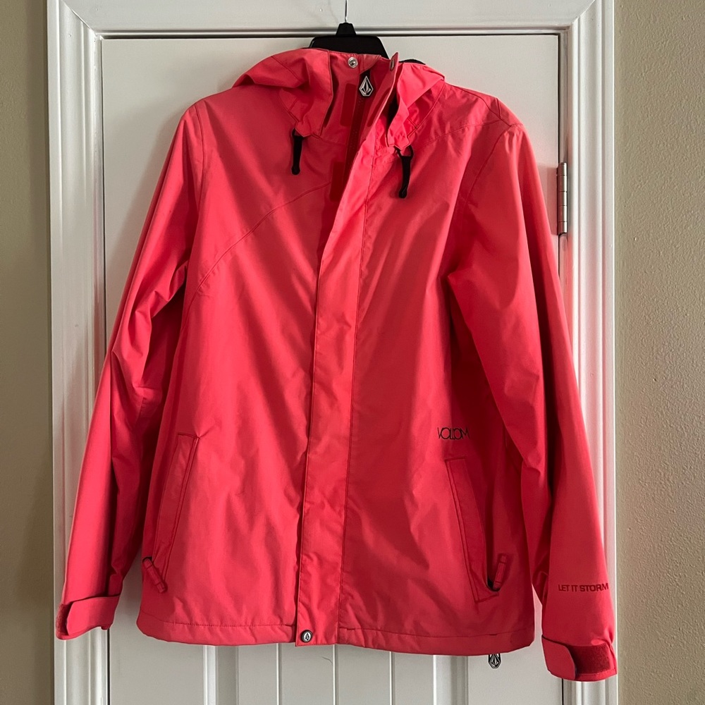 Volcom Women's Ski Snow Jacket Pink Coral